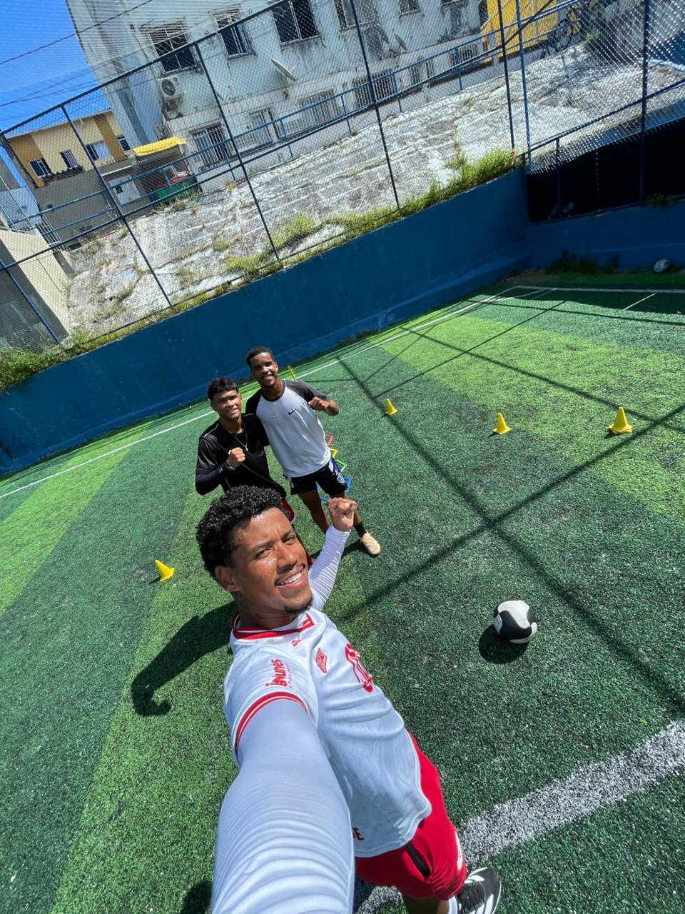 Felipe com aluno — FF Performance